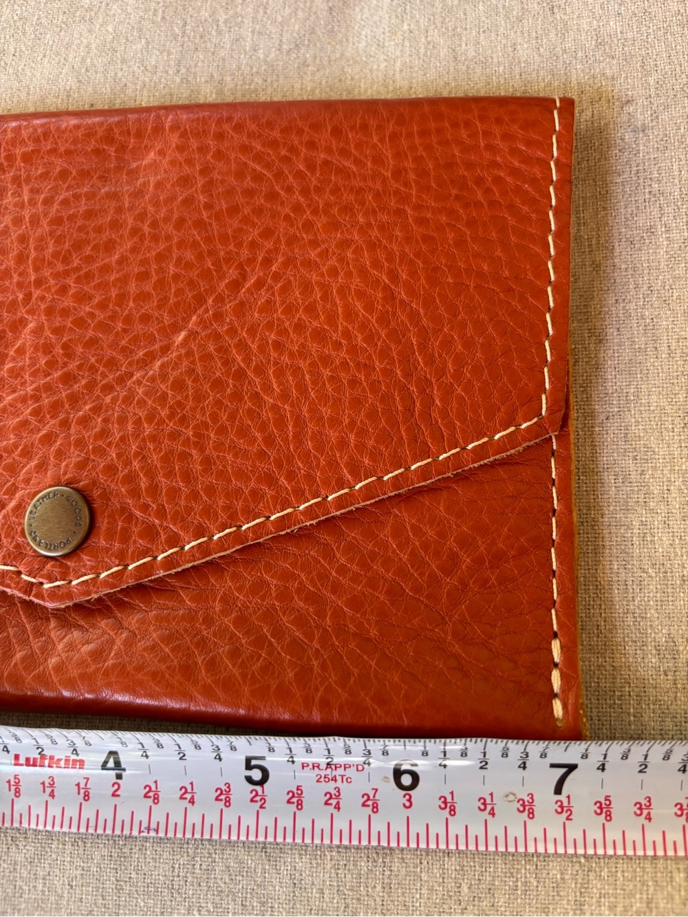 Portland Leather Envelope Wallet - Picture 5 of 7